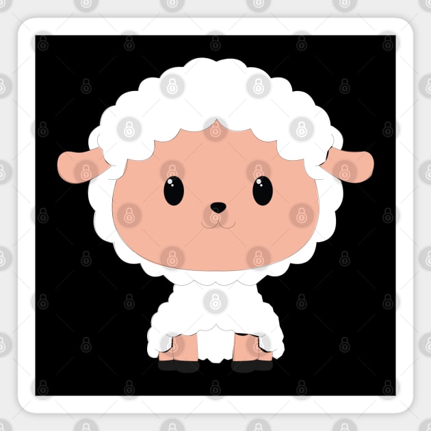 Adorable little sheep Magnet by SeriousMustache